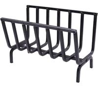 BRUCIALEGNA FERRO BATTUTO IN QUADRETTO 14X14 MM 7 FERRI BRUCIALEGNA 48 x 25 cm