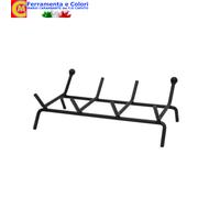 Portalegna Camino Alari Caminetto Accessori Ferro Battuto 40x35p Sez 18