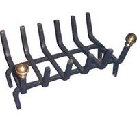 BRUCIALEGNA PER CAMINO CAMINETTO CON POMOLI IN OTTONE 40X31 CM