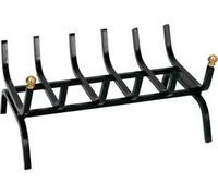 BRUCIALEGNA POGGIALEGNA PORTALEGNA 60CM PER CAMINO-IN FERRO BATTUTO+POMI OTTONE.