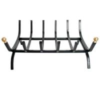 BRUCIALEGNA PORTALEGNA DA CAMINO IN FERRO BRACIERE GRIGLIA PER LEGNA CON POMELLI