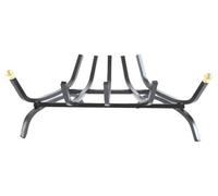 BRUCIALEGNA TRIANGOLARE IN FERRO QUADRO CM.47x32xH19 BASAMENTO FOCOLARE