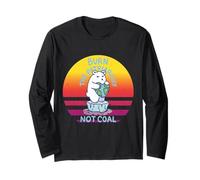 Bruciare Il patriarcato Non Il Carbone Attivismo Ambientale Maglia a Manica