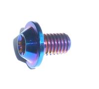 Bruciato Blu M6 10-35 Yamaha Carenatura Titanio Profilo Basso T30 Torx Lava Bolt