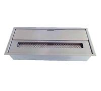 Bruciatore a Bioetanolo per Camini 45,7x18,7x9,5 cm 3,5L in Acciaio Inox