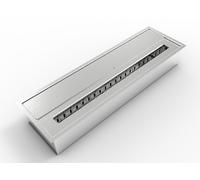 Bruciatore a Bioetanolo per Camini 61x18,7xH9,5 cm 4,5L in Acciaio Inox