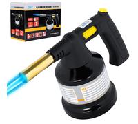Bruciatore a Gas Accenditore Saldatura Accendi-Gas Accensione-Piezo + Cartucce