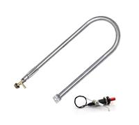 Bruciatore a Gas cm 55 a U ricambio universale per barbecue pietra ollare pietra lavica piastra ghisa (BRUCIATORE GAS METANO) Potenza 7 kw