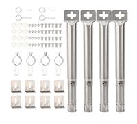 Bruciatore a gas per barbecue, regolabile, da 30,5 cm a 44,5 cm, in acciaio inox, per Outback Campingaz Grill parti di ricambio