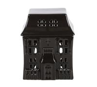 Bruciatore a olio in stile gotico - Portalumino a forma di casa infestata per decorazioni per la casa in stile spettrale e ombre inquietanti - Crea un'atmosfera ammaliante con questo portacandele