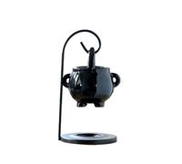 Bruciatore a olio per streghe, ornamenti di Halloween, lampada profumata, bruciatore di cera, diffusore di aromi per oli essenziali, bruciatore di cera per spa, yoga, meditazione, decorazione per la