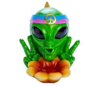 Bruciatore Alien Backflow Poliresina Design eccentrico Il fumo profumato scorre