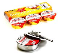 Bruciatore Con 4x Sterno A 80g Spiritusbrenner Fonduta Etanolo Bruciatore