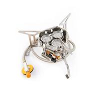 Bruciatore da campeggio Fornello a gas di grande potenza Pentole Forno portatile Picnic Barbecue Forniture for il turismo Attività ricreative all'aperto(6800W stove)