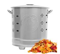 Bruciatore di carta - Camini esterni in acciaio inox, forniture da giardino per patio e giardino, per la gestione dei rifiuti di legno, cortile, cortile, cortile, giardino, campeggio, caminetti