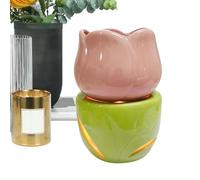 Bruciatore di cera, portacandele in ceramica,Diffusore di candele a bruciatore a olio in ceramica Chic | Bruciatore a olio in ceramica, fondatore di Cera di Candela, Scaldasalviette unico con