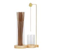 Bruciatore di incenso 2 in 1 Meditazione per la decorazione d'interni e