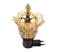 Bruciatore di incenso a cono senza cavo Bruciatore di incenso elettrico stile