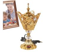 Bruciatore di incenso arabo: durevole e squisito, supporto per incenso vintage, bruciatore a carbone elettrico | Bruciatori di incenso retrò per decorazione di aromaterapia con fragranza Orie