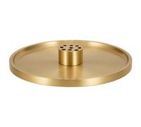 Bruciatore di incenso bastoncini per incenso di incenso in ottone per la