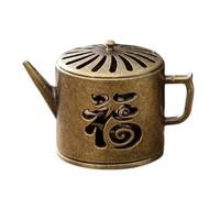 Bruciatore di incenso, bruciatore di incenso, ornamento da scrivania, per aromaterapia, cenere, estetica, decorazione per la casa per tempio, yoga, meditazione all'aperto