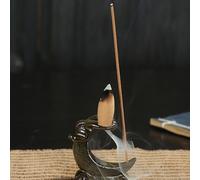 Bruciatore di incenso da meditazione, in ceramica, a cascata, fontana per tranquillità (3#)