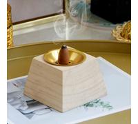 Bruciatore di incenso in metallo Diffusore di fragranze Supporto Yoga SPA