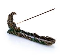 Bruciatore di incenso lunare versatile, qualità, robusta poliresina, lussuosa se