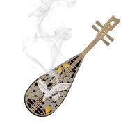 Bruciatore di incenso, supporto per bruciatore di incenso bastoncini e volute, bruciatore di incenso in lega di zinco, decorazione Zen, per ufficio, compleanno interno