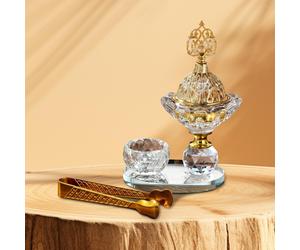 Bruciatore di Inchiostro in Vetro Arabo Ornamento Del Desktop Moderno per La