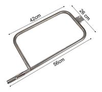 Bruciatore di ricambio 56 cm per Weber Q300 Q320 Q3000 Q3200 con acciaio 304