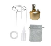 Bruciatore di spirito Piccolo Leggero Alcool Fornace per la Casa Co mmercial BBQ Gold Burner 5.4xx7.3 cm