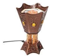 Bruciatore Elettrico - Bruciatore di incenso in resina di incenso | Adatto per oli essenziali per aromaterapia, decorazioni per la casa e fragranze per ufficio, uso per meditazione yoga spa