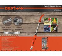 Bruciatore Elettrico Erba Giardino 2000 WATT Diserbante Termico 600 Gradi DT6630