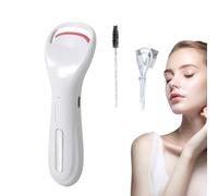 Bruciatore elettrico per ciglia riscaldate - Sbiancante per ciglia a lunga durata si adatta alla forma degli occhi - Contenitori di bellezza portatili, lifter elettrico ricaricabile per il lavoro