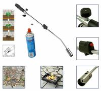 BRUCIATORE ERBA A GAS FIAMMA OSSIDRICA DISERBANTE TERMICO PER ERBACCE +gas