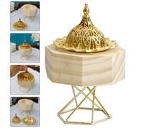 Bruciatore incenso in legno censer censer medio Oriente decorazione incenso