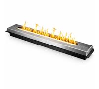 Divina Fire Bruciatore per camino a bioetanolo da 1.7 Litri 90x11x5.3 h - DF91025
