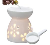Bruciatore per candele in ceramica per oli essenziali, per casa, camera da letto, decorazione, Natale, regalo di inaugurazione