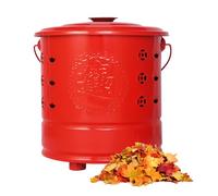 Bruciatore per carta, inceneritore in acciaio inox, barile di buon auspicio, con coperchio e maniglia per il trasporto, per rituali, cerimonie funebri, festival Qingming