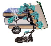 Bruciatore Per Coni Di Incenso,Decorazione Meditativa Con Pino | Bruciatore Di Incenso Metallico | Per Soggiorno Camera Da Studio Studio Yoga Relaxazione Pratica Spirituale Vacanza Natale Regalo Di Be