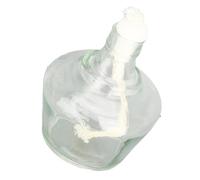 Bruciatore per Lampada Ad Alcool 150 Ml Lampada per Alcool Laboratorio Lampada per Bruciatore Ad Alcool in Vetro con 5 Stoppini di Ricambio 1 Imbuto