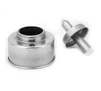 Bruciatore per lampada ad alcool 200ml Bruciatore per lampada ad alcool in acciaio inossidabile addensato antideflagrante Laboratorio artigianale Chimica Bruciatore ad alcool