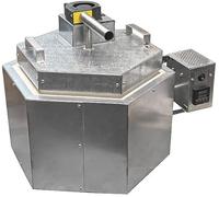 Bruciatore professionale per cera 1100 C (2012 F) programmabile con fiaschetta ed estrattore d'aria