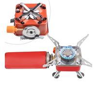 Bruciatore quadrato piccolo antivento con design pieghevole per cucinare da este