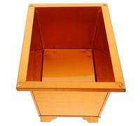 Bruciatore Rettangolare in Ferro Oro per Casa e Tempio, Stile Creativo | Facile da Pulire e Usare, Durevole, per Anno, Oggetto Decorativo per Ambienti Domestici e Sacri