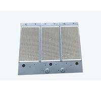 Bruciatore ricambio per stufa a gas 3 piaste 24x21x5,5 cm Bruciatore a gas a infrarossi di alta qualità Bruciatore per riscaldatore a gas Bruciatore a piastra in ceramica a nido d'ape