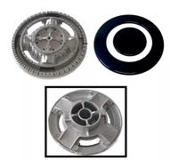 Bruciatore tripla corona + piattello spartifiamma piano cottura cucina Franke