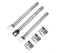 Bruciatori BBQ Acciaio 3 Regolabili 30-45cm Bruciatori BBQ Acciaio | Acciaio , resistenza alta temperatura, anti-ruggine, lunga durata, per facile pulizia