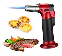 Bruciatori da Cucina Butano, XiXiRan Cannello da Cucina Professionale, Torcia Cucina don Blocco di Sicurezza, Accendino Torcia Ricaricabile, Torcia con Fiamma Regolabile, Fiamma Ossidrica da Cucina